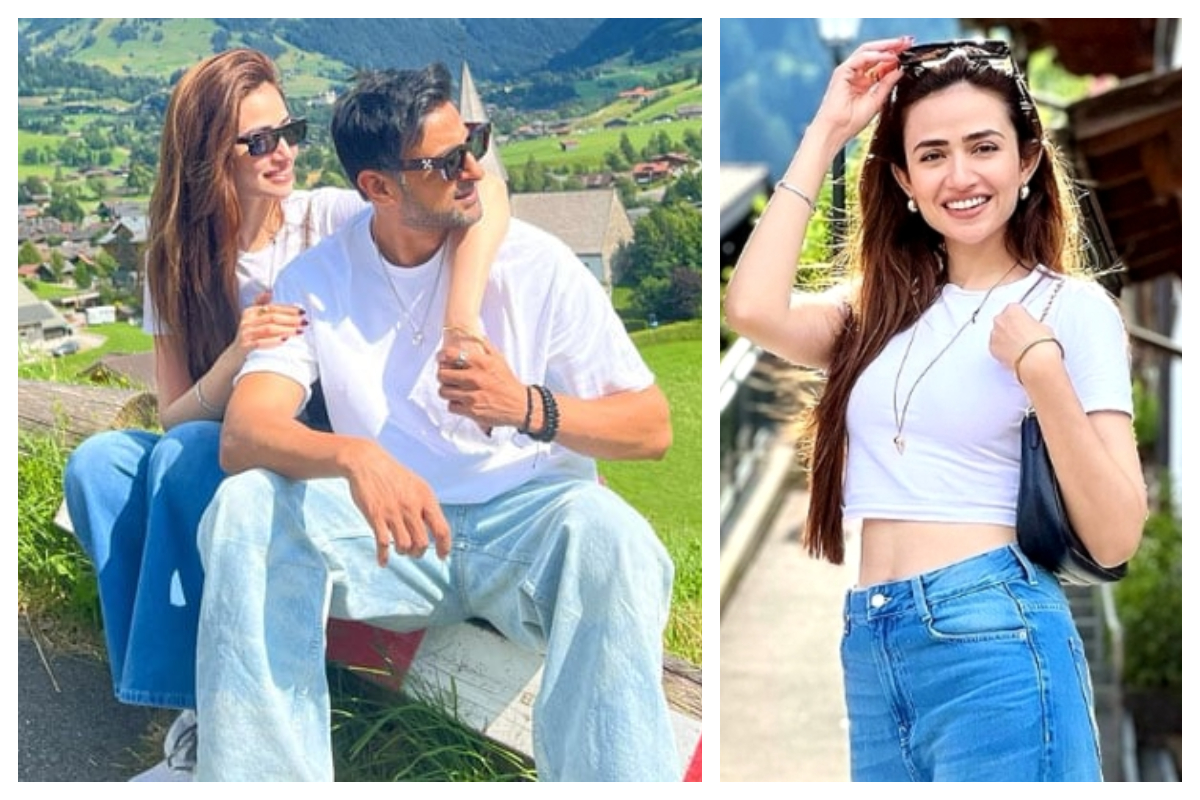 Sana Javed Enjoys Vacation in Switzerland with husband Shoaib Malik!